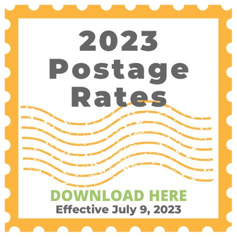 canada post rate chart 2023.